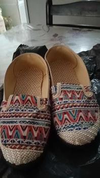 Product Review of JYs. Ladies Hawaii Rattan Summer Slip On Loafers #B202 (Add one Size) Footwear Women Shoes Girl Flat Bedroom Comfort Walking Shoes Rubber Slipon Parent from N**i A**z 1