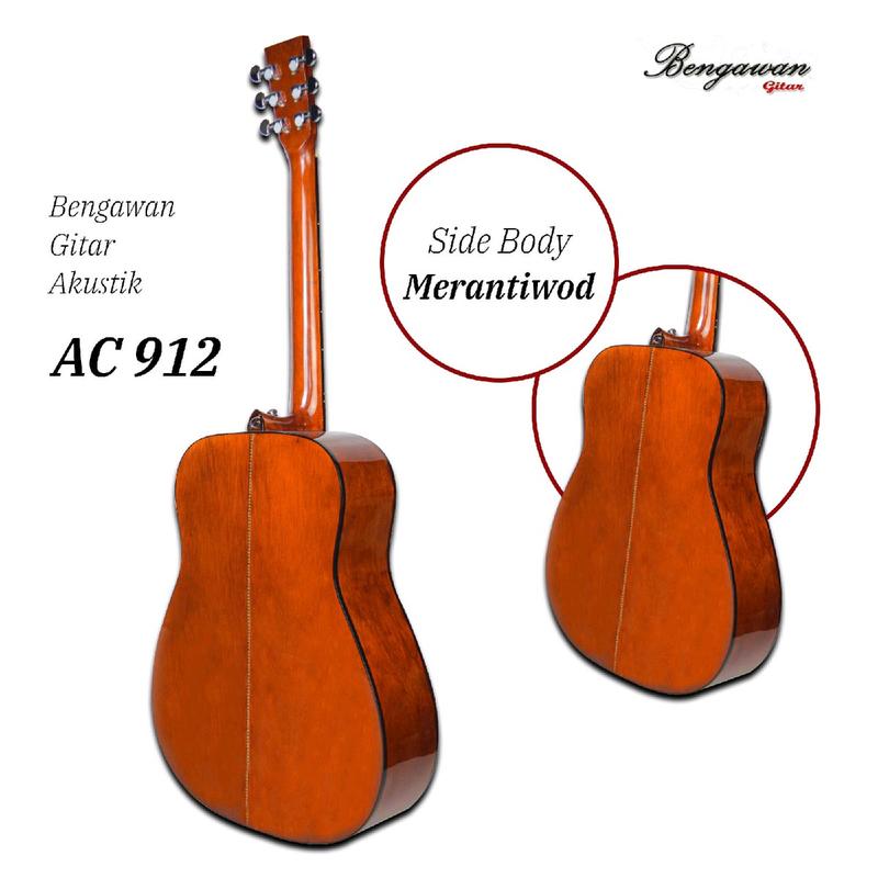 Bengawan Gitar AC 912 Akustik Elektrik 5