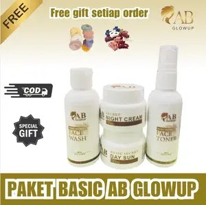 AB GLOWUP SKINCARE PAKET BASIC ORI