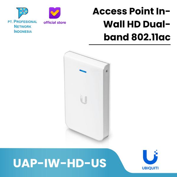 Gambar UBIQUITI UAP-IW-HD-US Access Point In-Wall HD Dual-band 802.11ac dari Profesional Network Kota Administrasi Jakarta Pusat Tokopedia