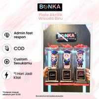 Gambar BONKA Piala Akrilik Wisuda Costum Nama Foto Logo Sekolah TK SD SMP SMA SMK Free Mika - Cowo dari Bonekahandmadesukasuka Kab. Sukoharjo 2 Tokopedia