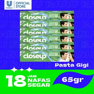 Closeup Pasta Gigi Gel Green Gaga 65g Isi 6