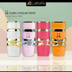 Lattafa Yara - Eau de Parfum 100ml Wanita Aroma Tahan Lama 8 Jam Parfum Arab Elegan dengan Aroma Vanila Gourmand Fruity Floral