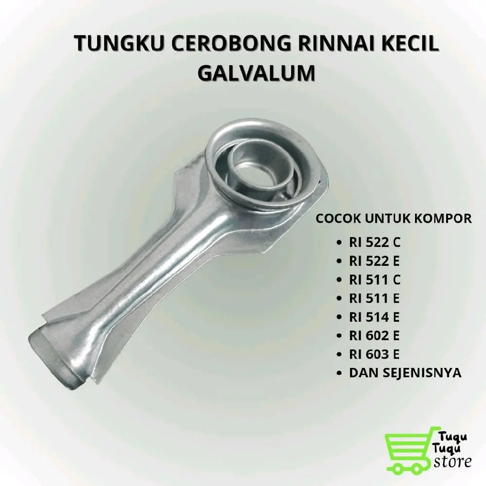 TUNGKU CEROBONG RINNAI / TUNGKU RINNAI GALVALUM