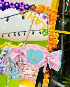 Candy Polka Bag | Crossbody candy Bag | Sling bag permen lucu | tas bentuk bungkus permen premium  | tas pesta wanita