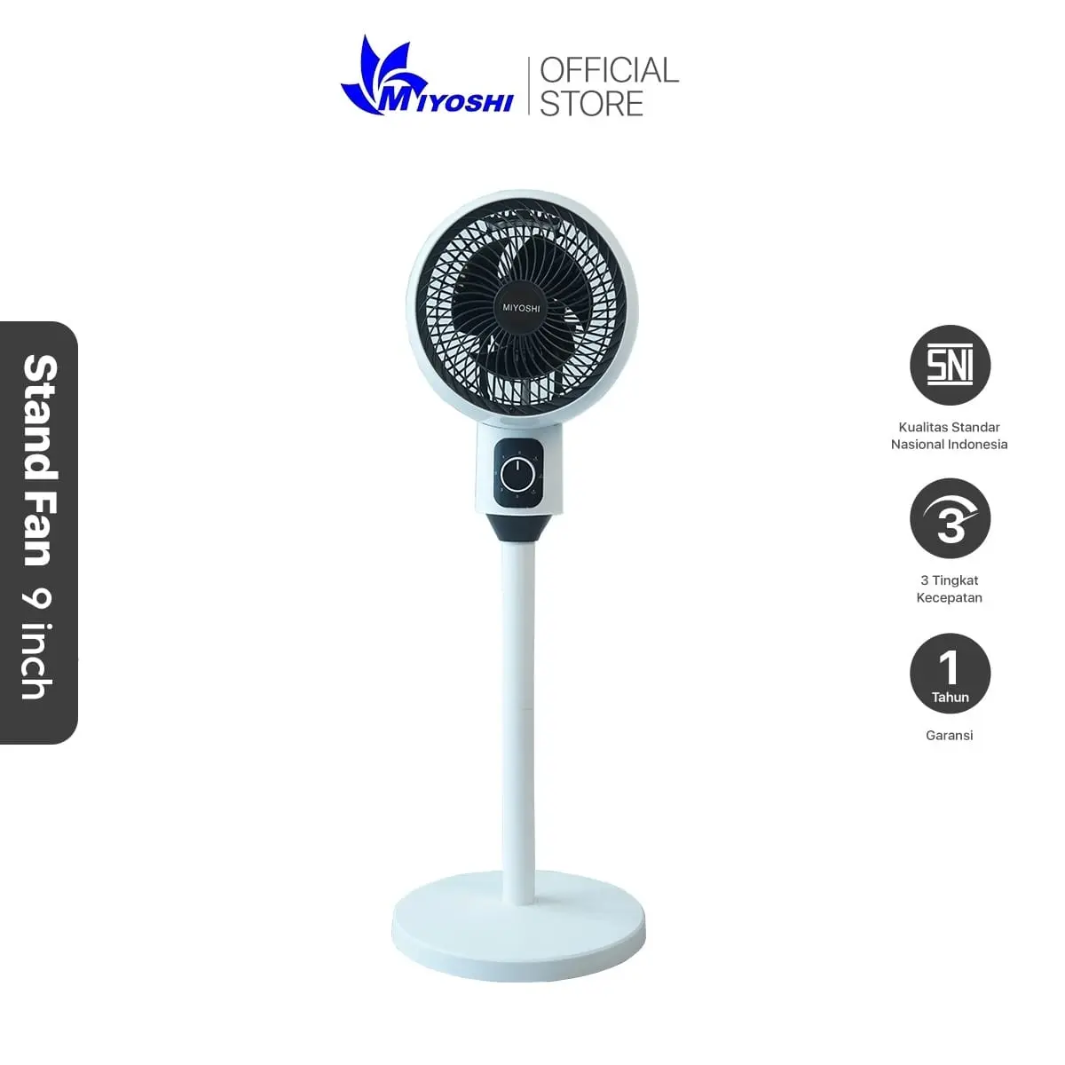 ROTATIONFAN MIYOSHI / KIPAS ANGIN MINIMALIS / KIPAS ANGIN BERDIRI / KIPAS ROTATION / KIPAS ANGIN VIRAL