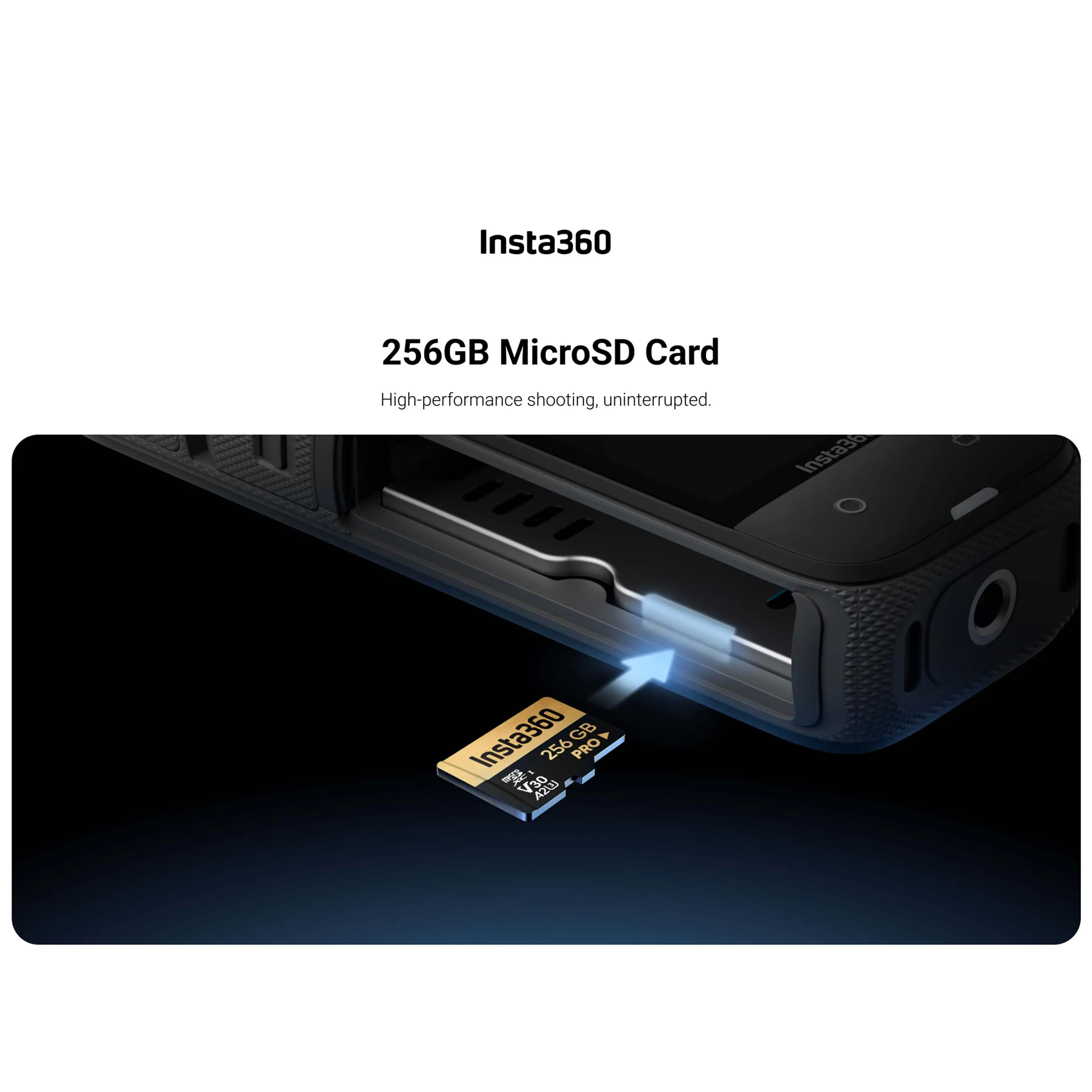 Insta360 Micro SD Card Memory Card 512GB/256GB/128GB V30 A2U 