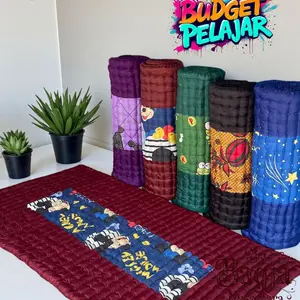Promo Kasur Lantai Palembang Murah 80x195cm isian Kapuk majun super Kapasitas 1 orang dewasa (single)  motif random Furniture Minimalis