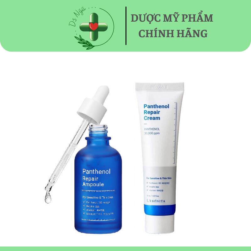 COMBO Dưỡng da B5 Labonita Serum + Kem 50ml Dưỡng phục hồi