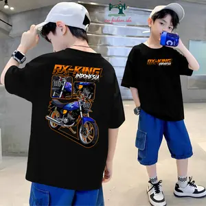Kaos Anak RX King Indonesia Baju Kaos Anak RX King Indonesia Biru  Kaos Distro Motif Fashion