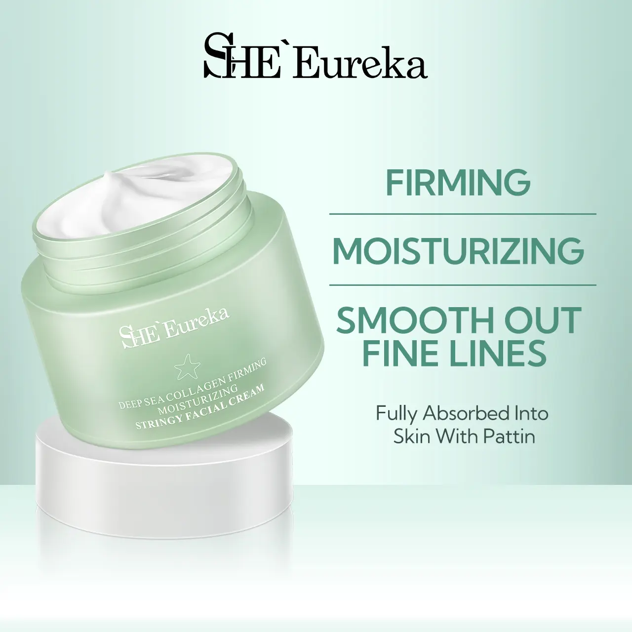 【COD】 SHE Eureka Deep Sea Hydrolyzed Collagen Moisturizing Firming Cream 50g  Firming Skin Cream