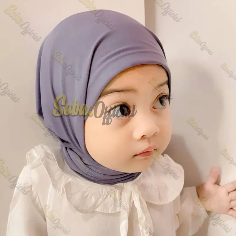 SOBAA HIJAB - Jilbab Segitiga Instan Anak Spandex Jersey Premium Umur 0-4 Tahun 4