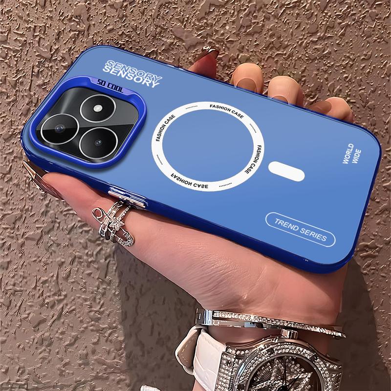 Softcase Hybrid Premium Matte Case Circle For REALM*E C51,C51S,C53,C63,C61,C55,NOTE 50, NOTE 60 Case Aesthetics 5