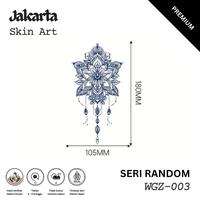 Gambar Jakarta Skin Art Tato Temporer WGZ-001 - WGZ-010 Premium Ketahanan 2 - 3 Minggu - WGZ-001 dari Jakarta Skin Art Kota Administrasi Jakarta Selatan 4 Tokopedia