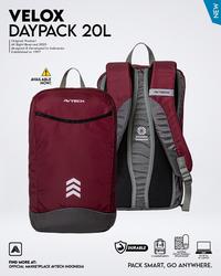 Gambar AVTECH - Tas Ransel Daypack Laptop Harian Sekolah Kerja Travel Bag Lifestyle 20 Liter - VELOX 20 - Abu-abu Muda dari Avtech Adventure Technology Kota Administrasi Jakarta Timur 1 Tokopedia
