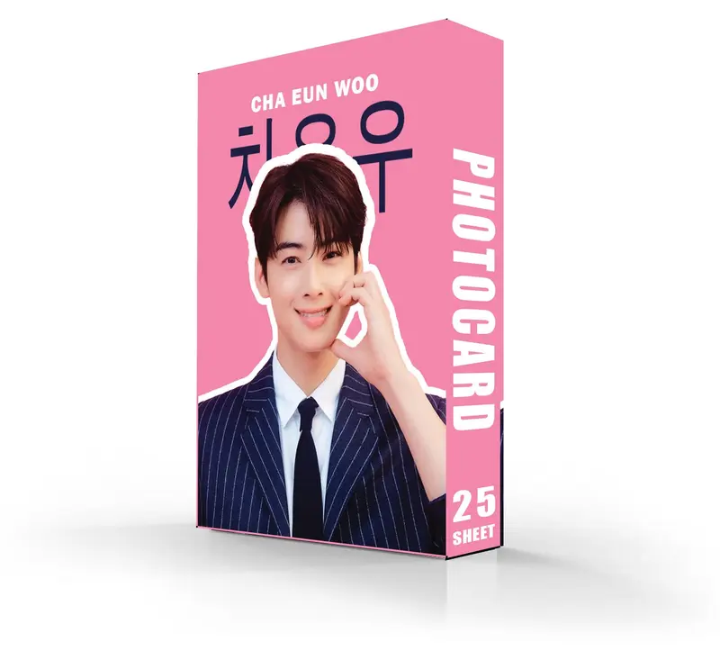 FLA Photocard ASTRO Cha Eun Wo Premium isi 25 Sheet Foto Kpop Foto Kpop 7