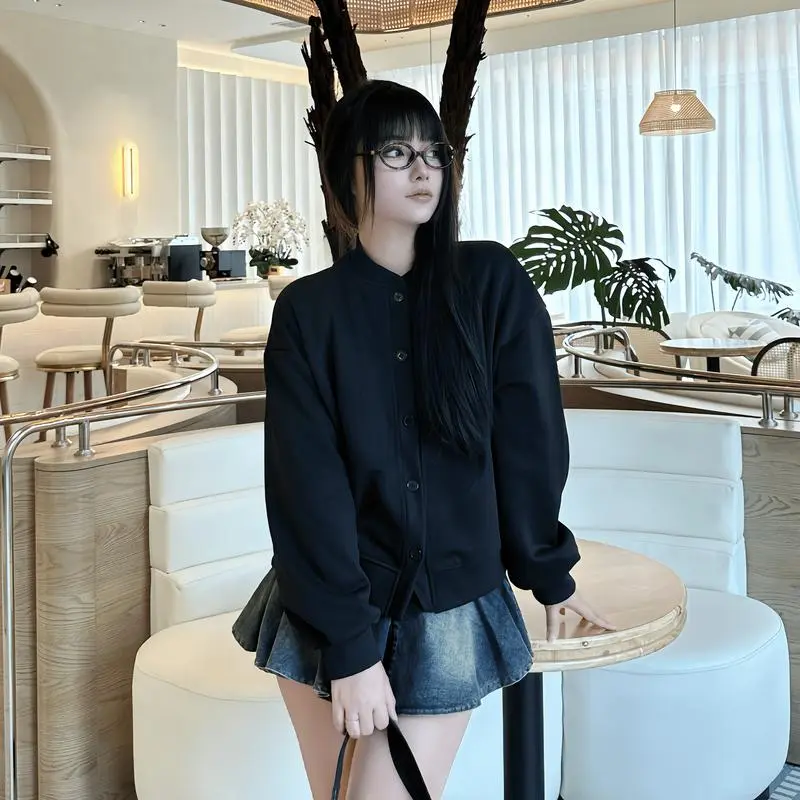 [XẢ HÀNG] Áo Khoác Nỉ Cardigan Nữ Basic Cài Cúc Form Boxy Nhẹ Mùa Thu Đông Vải 2 Da Cao Cấp Không Xù , Chống Bai Dão Tốt - BY BOOM STORE VN áo khoác nỉ dày dặn | BigBuy360 - bigbuy360.vn