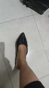 Product Review of Sandal Wanita Bustong Teplek Kotak Cantik Shoes Sendal Cewek from A**r 0