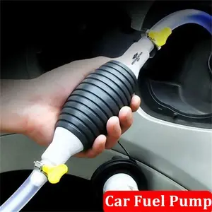 OTOHEROES Pompa Tangan Transfer Bensin Mobil Oil Extractor with 2 Klem - NC03 - Black