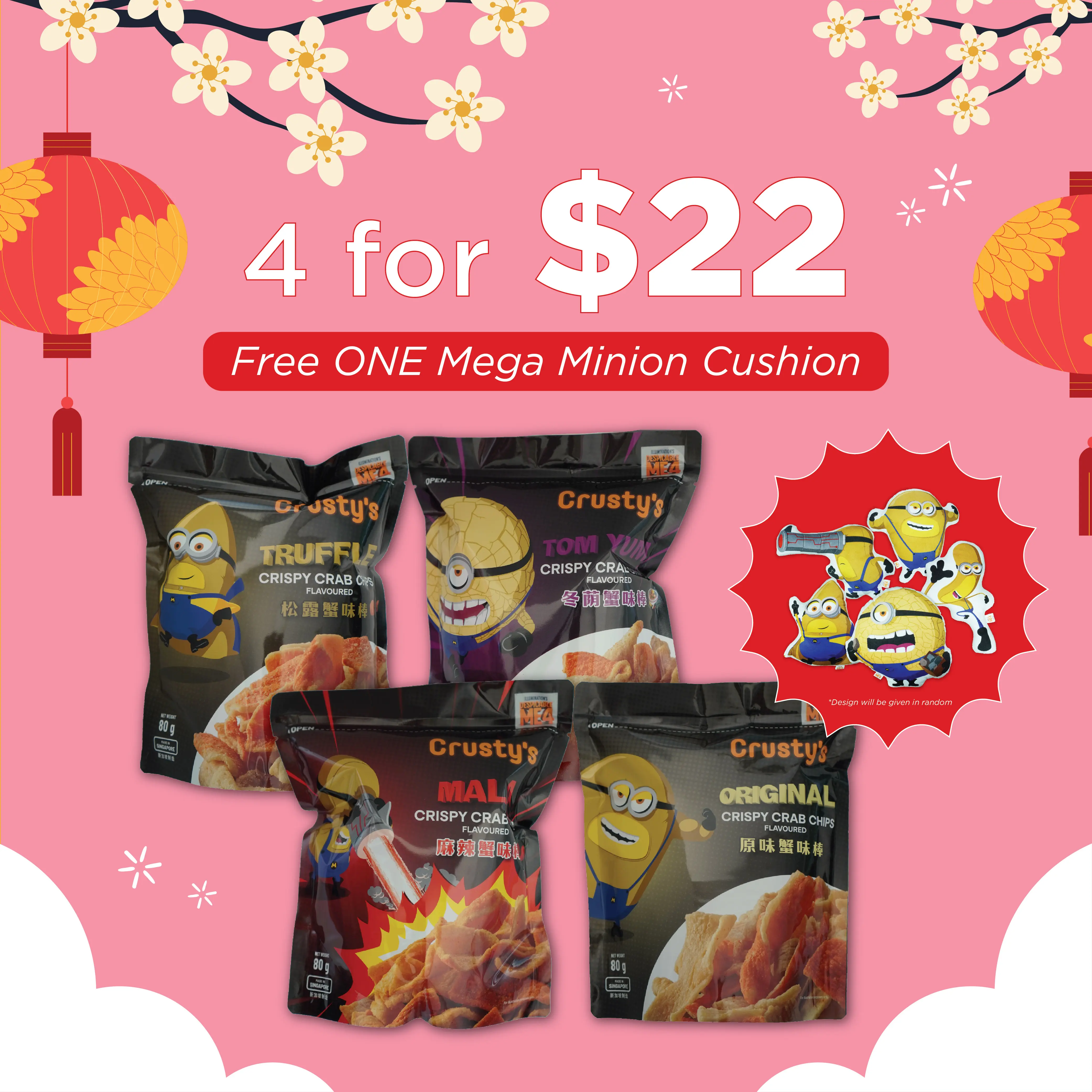Crusty's 4 for $22 (Bundle Deal)