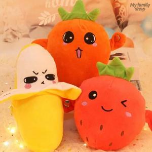 Mainan Induksi, Buah Pisang, Irama Muzik Kreatif yang Unik, Anak Patung Mewah Interaktif untuk Ibu Bapa dan Anak, Memupuk Keupayaan Persepsi Muzik