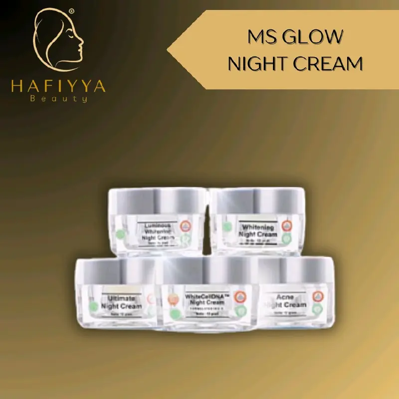 Night Cream Whitening / Acne / Luminous / Ultimate / WhiteCell DNA 0