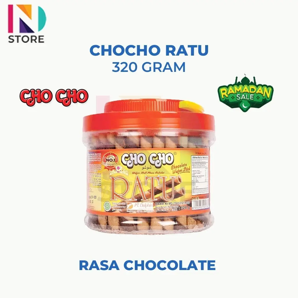Cho cho Ratu 320gr Cokelat