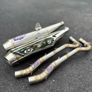 Knalpot copy supra fi PnP astrea grand supra x125 supra x125fii leheran tipe c terbaru berkualitas