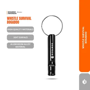 BOGABOO Peluit Aluminium Alloy - Whistle Survivor - Pluit - Sempritan - Peluit Burung