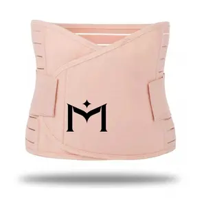 Korset Waist Trainer Dengan Belt Kompresi Ekstra Korset Shapewear bodyshaper korset punggung Sabuk Pengecil Perut Setelah Melahirkan Anti Lipet Double Perekat Bahan Tebal Kuat Nyaman untuk Ibu & Wanita Boxer