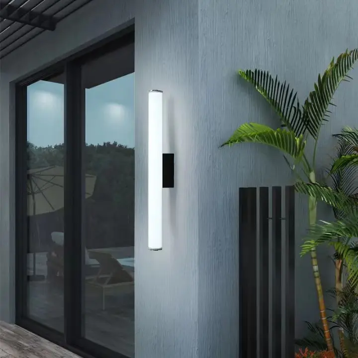 Waterproof IP65 LED wall lamp modern wall light sconces outdoor and indoor lighting mirror living room bedroom courtyard fixture