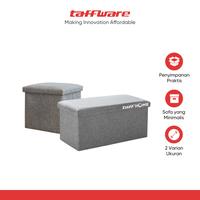 Gambar TaffHOME Sofa Kotak Penyimpanan Barang - L170402 - 48x30x30 cm dari Taffware Official Store Kota Administrasi Jakarta Barat 1 Tokopedia