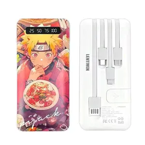 New LENTIVEN Powerbank 50000mah Mini Fast Charging With 4 usb LED Display 5MD