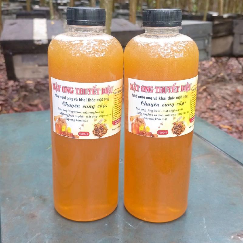  2lit mật ong ngoại hoa vải Thuyết Diệu,được kiểm hàng. 