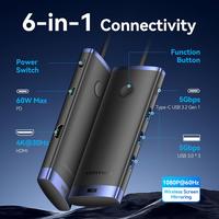 Gambar VENTION Multi-Function 6-in-1 Type-C Wireless HDMI Docking Station - TPV dari Techno Computer Bali Kota Denpasar 2 Tokopedia