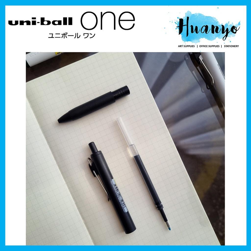 Uni-ball One UMR-05S Gel Pen Ink Refill - 0.5 mm - Black Ink