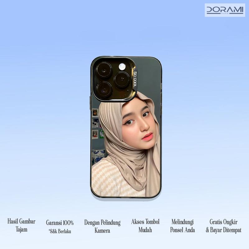 SO COOL HOLOGRAM PREMIUM MATTE - Custom Foto dan Nama - Softcase HYBRID IMD PLATE HOLOGRAM - Case Hp Softcase Hp 3