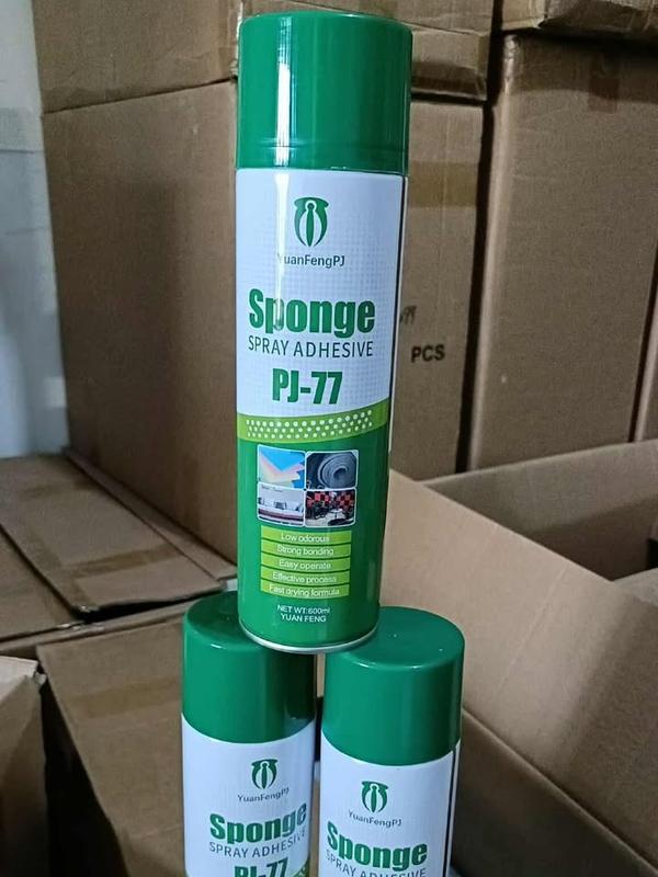 YuanFengPJ Keo Xịt PJ77 Chuyên Dùng Cho Xốp Dán Tường Giấy Dán Tường Keo Dán Tường Đa Năng 600ml Nhanh Khô An Toàn Sức Khỏe