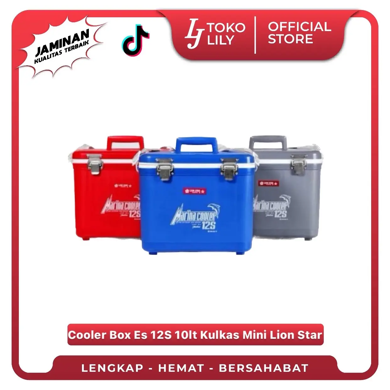 Marina Cooler Box 12S Cooler Box Es 10lt Kulkas Mini Lion Star