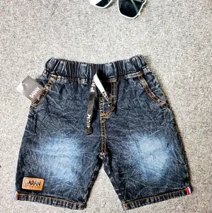 Celana Pendek Jeans Anak Laki Laki 1-7 Tahun Bahan Premium 6.5 Oz Size S-XL