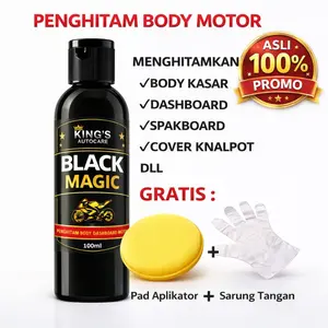 BLACK MAGIC PENGHITAM BODY MOTOR 100ML By King's Autocare