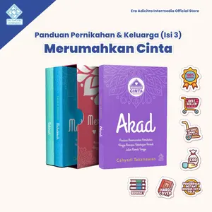 Boxset Buku Panduan Pernikahan dan Keluarga 'Merumahkan Cinta' - Cahyadi Takariawan - Era Adicitra Intermedia
