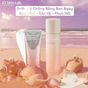 23 Skin Lab Combo Dưỡng & Chống Nắng Ban Ngày Khóa Ẩm Bảo Vệ Phục Hồi Hydra-Calm Moisture Lotion SPF30 PA+++ peeldacung red