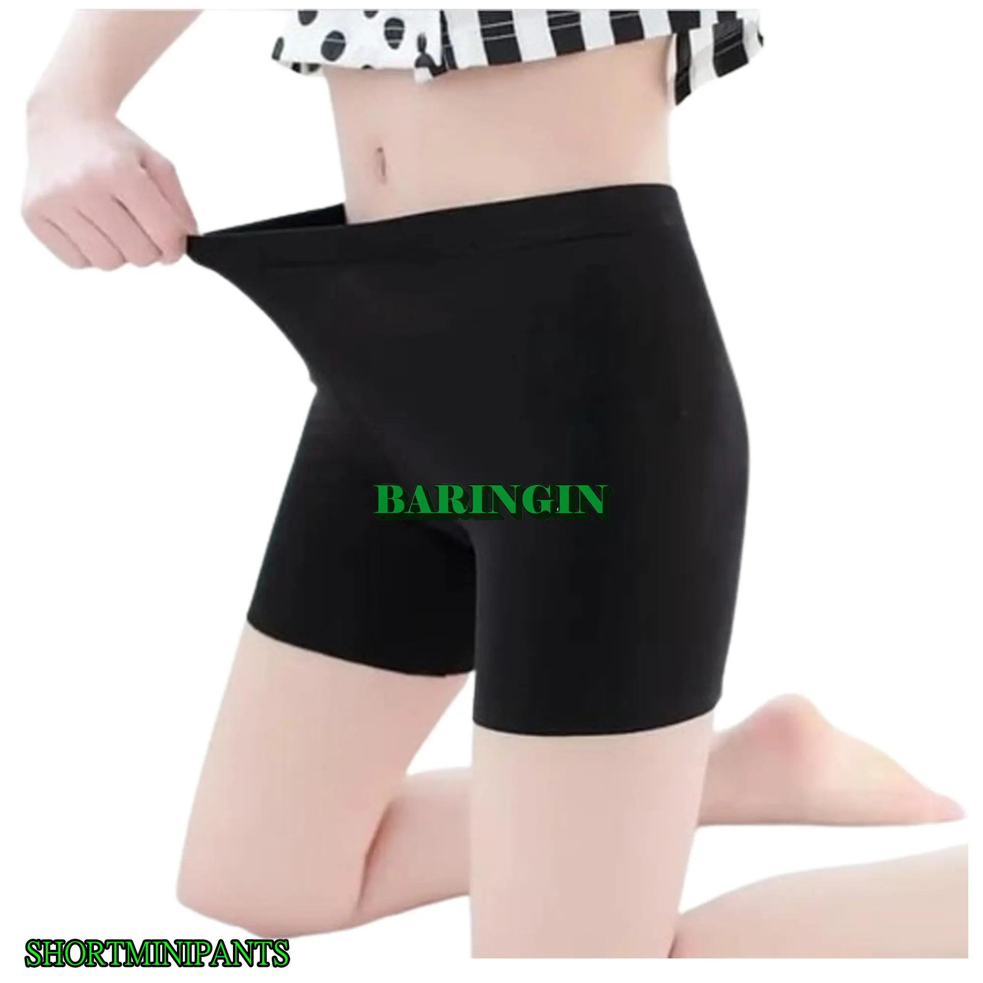 PAKET ISI 5 PCS Short STREAT ELASTIS HOTPANTS MINI POP PANT Dalaman Wanita Celana Wanita Polos Nyaman Shorts Legging Pendek Santai Tebal