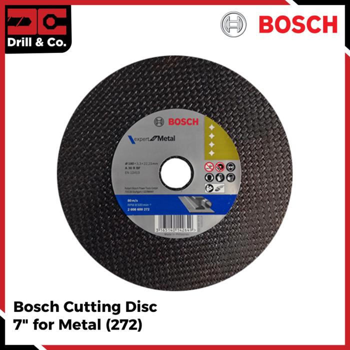 Gambar Bosch Mata Gerinda / Batu Potong Besi / Metal Cutting Disc 7" (272) dari Drill&Co Kota Administrasi Jakarta Barat Tokopedia