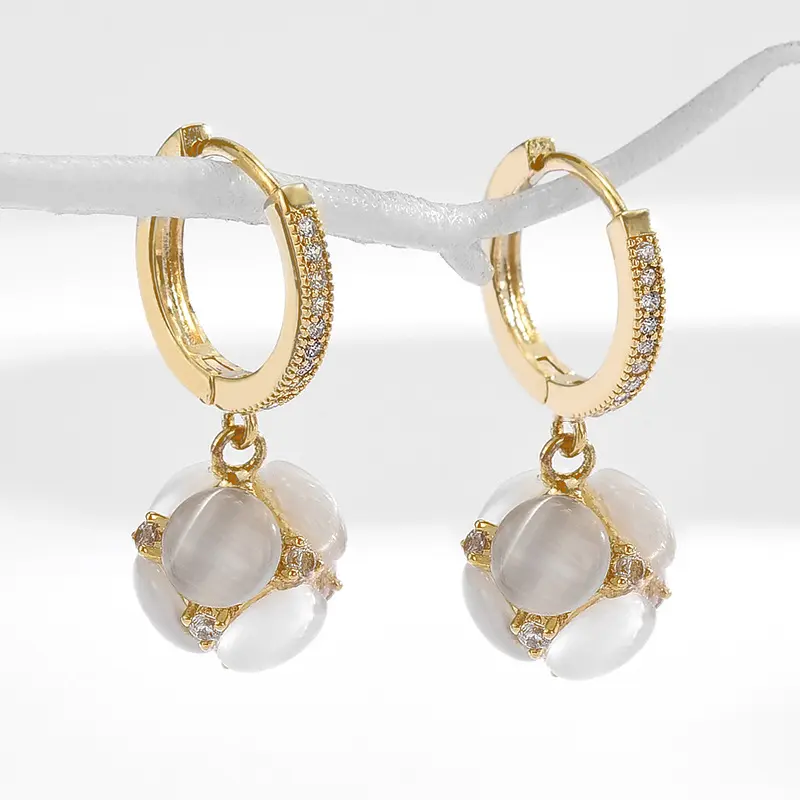 【COD】MOLEE Anting Fashion Korea Anting Giok Alami 5