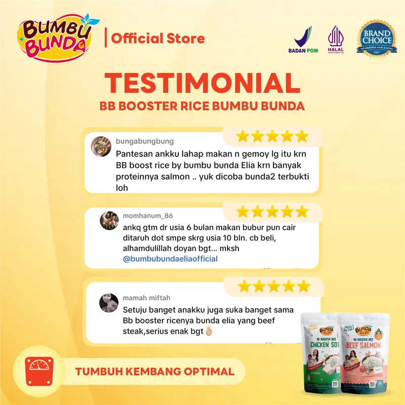 Bumbu Bunda Elia Beras Siap Masak 200 g 5