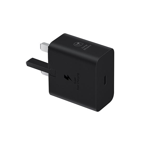 Samsung 25W Super Fast Charging Power Adapter Without Cable | UK Plug Charger Adapter Type C 2