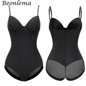 Underwire ควบคุมหน้าท้อง Fajas, บอดี้สูทกระชับสัดส่วนตาข่าย, ชุดกระชับสัดส่วนผู้หญิง, เทรนเนอร์เอว, เครื่องไส, คุณภาพสูง