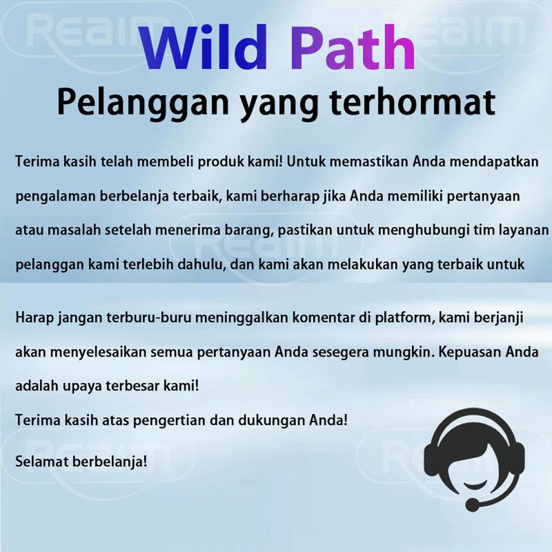 REAIM WildPathKartu perlindungan purna jual , ini adalah hadiah, tahan lama dan mudah digunakan untuk keperluan rumah tangga dan industri 0